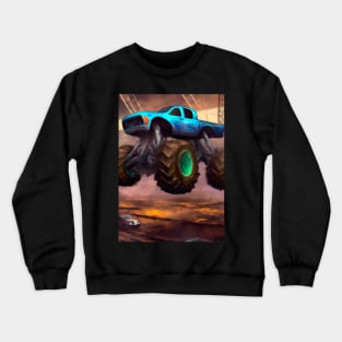 Monster Truck in Arena Crewneck Sweatshirt